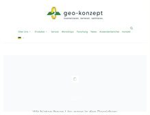 Tablet Screenshot of geo-konzept.de
